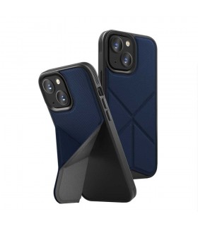 کیس استند دار یونیک مناسب iPhone 13/14 مدل UNIQ Transforma MagSafe-آبی