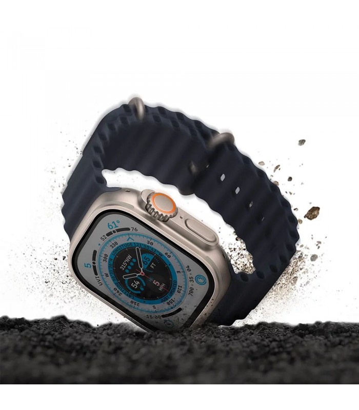 گلس اپل واچ یونیک مناسب Apple Watch Ultra 49mm مدل UNIQ Optix Vivid
