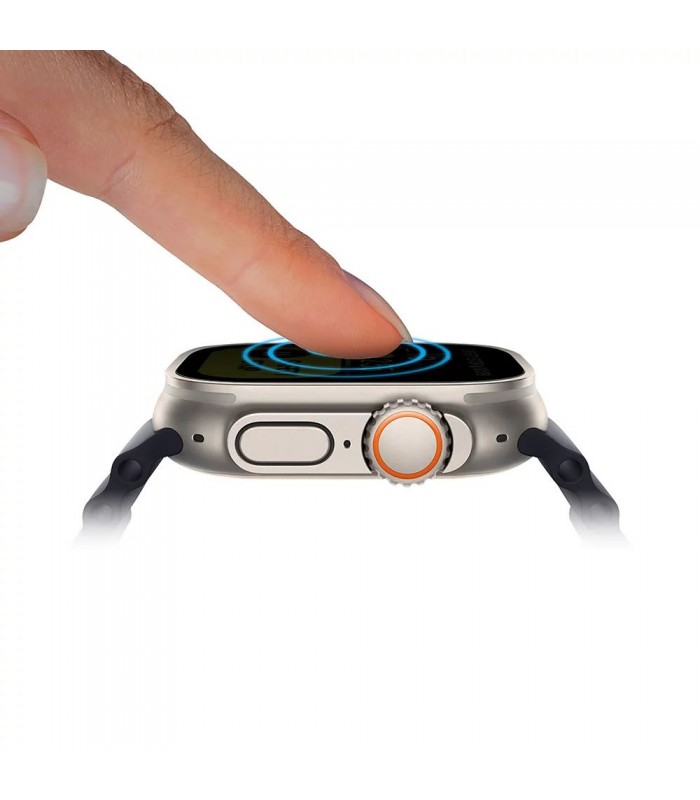 گلس اپل واچ یونیک مناسب Apple Watch Ultra 49mm مدل UNIQ Optix Vivid