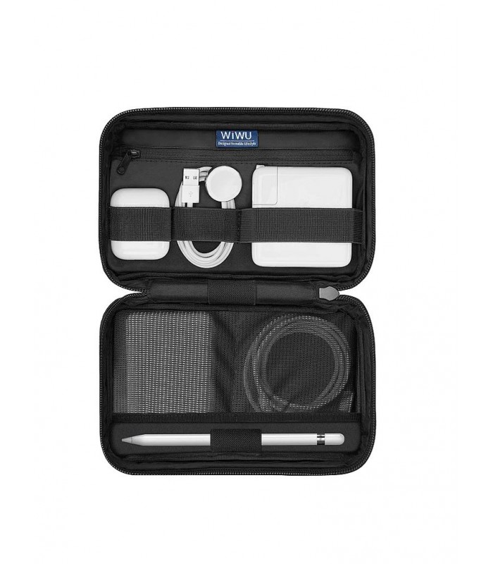 کیف لوازم‌جانبی مک‌بوک ویوو مدل WIWU Macbook Mate-مشکی