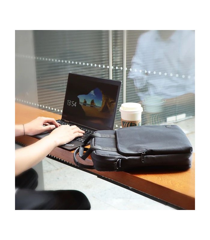 کیف لپتاپ عمودی ۱۳.۳ اینچی ویوو مدل WIWU Alpha Vertical Double Layer Bag-مشکی