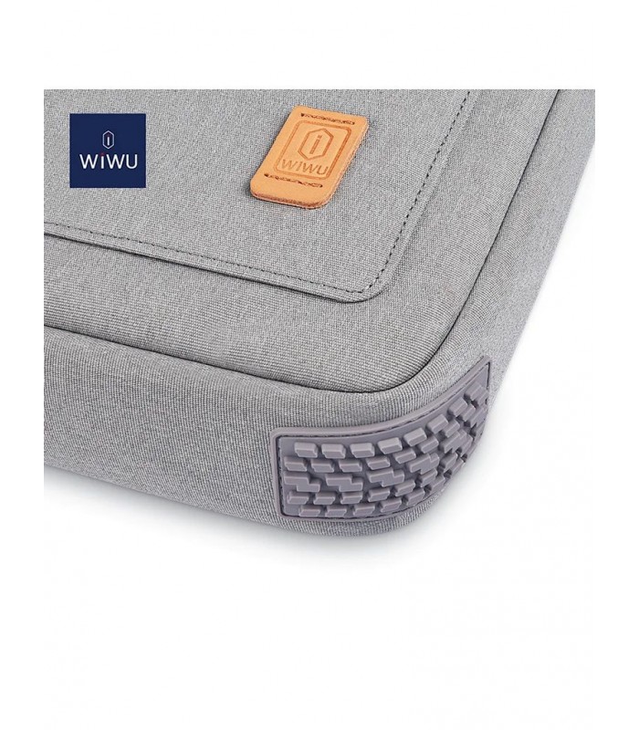 کیف شانه‌آویز لپتاپ ۱۴ اینچی ویوو مدل WIWU Pioneer shoulder-خاکستری