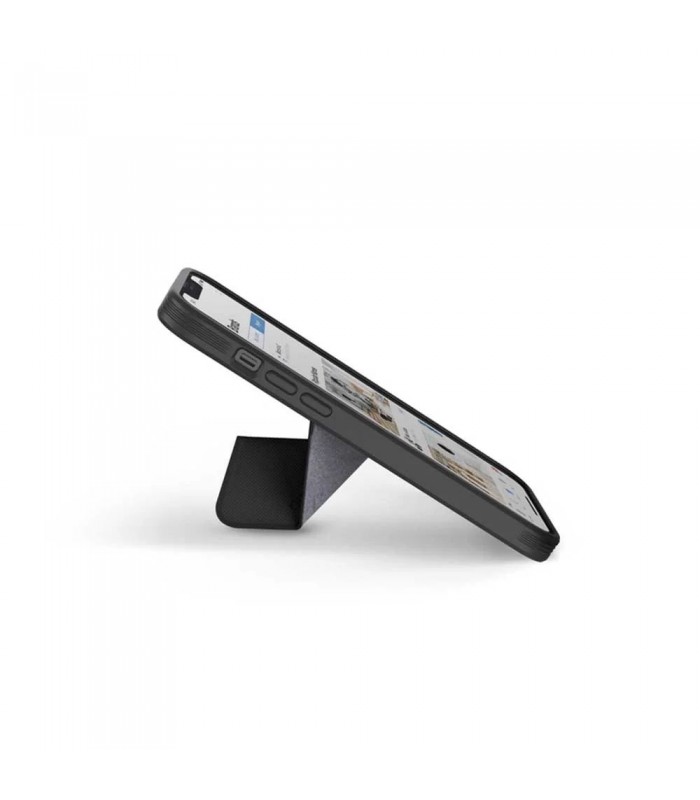 کیس استند دار یونیک مناسب iPhone 13/14 مدل UNIQ Transforma MagSafe-مشکی