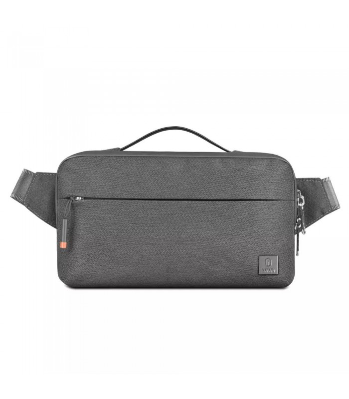 کیف شانه‌آویز ویوو مدل WIWU Alpha Crossbody Bag-خاکستری