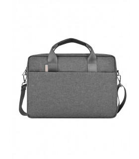 کیف شانه‌آویز لپتاپ ۱۴ اینچی ویوو مدل WIWU Minimalist Laptop Bag Pro-خاکستری
