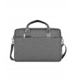 کیف شانه‌آویز لپتاپ ۱۴ اینچی ویوو مدل WIWU Minimalist Laptop Bag Pro-خاکستری