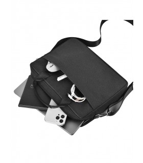 کیف شانه‌آویز لپتاپ ۱۴ اینچی ویوو مدل WIWU Minimalist Laptop Bag Pro-خاکستری