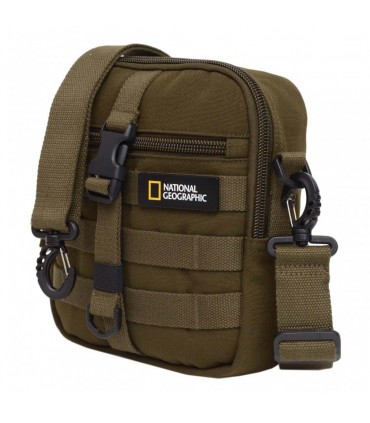 کیف دوشی نشنال جئوگرافیک مدل National Geographic Milestone N24203-زیتونی