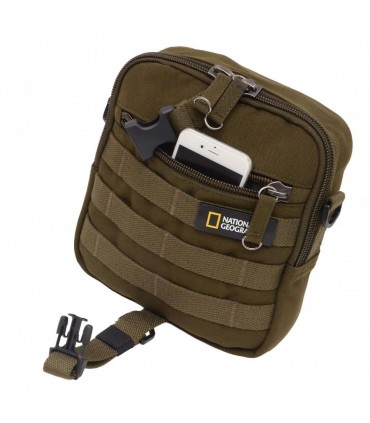 کیف دوشی نشنال جئوگرافیک مدل National Geographic Milestone N24203-زیتونی