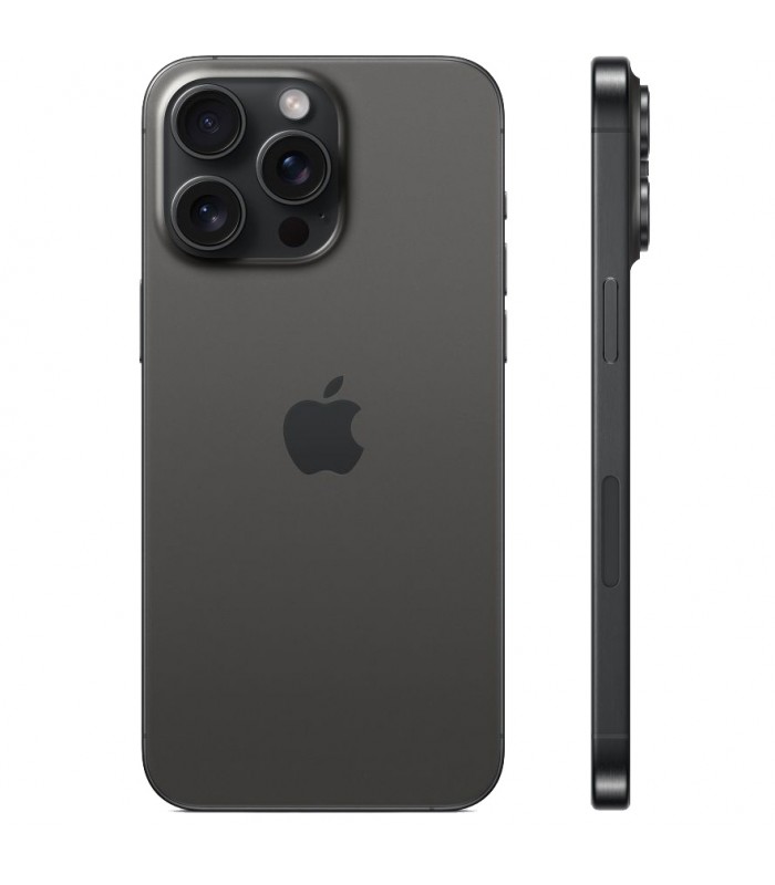 گوشی موبایل اپل مدل آیفون ۱۵ پرو مکس | iPhone 15 Pro Max - ظرفیت ۵۱۲ گیگابایت رنگ تیتانیوم مشکی