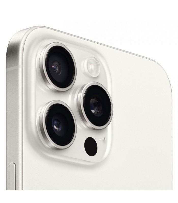 گوشی موبایل اپل مدل آیفون ۱۵ پرو مکس | iPhone 15 Pro Max - ظرفیت ۵۱۲ گیگابایت رنگ تیتانیوم سفید