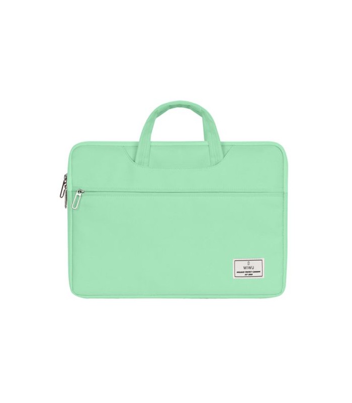 کیف لپتاپ ۱۴ اینچی ویوو مدل WIWU ViVi Laptop Handbag-سبز روشن