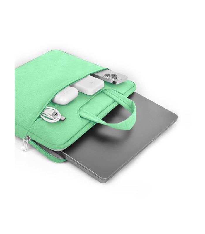 کیف لپتاپ ۱۴ اینچی ویوو مدل WIWU ViVi Laptop Handbag-سبز روشن