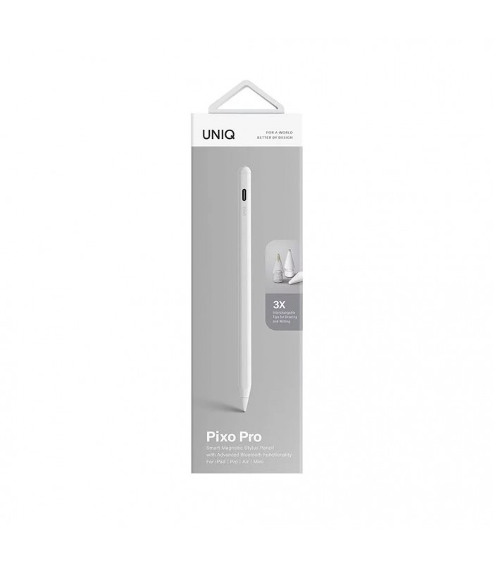 قلم هوشمند یونیک مدل Pixo Pro UNIQ مخصوص آیپد رنگ سفید