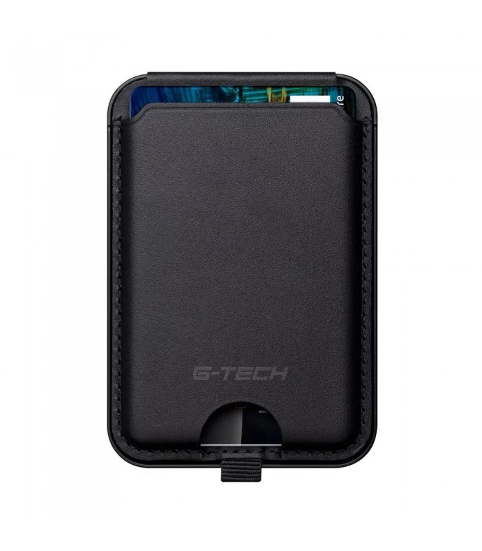 جاکارتی مگ سیف استند‌دار G-Tech مدل MagSafe Card Holder-مشکی