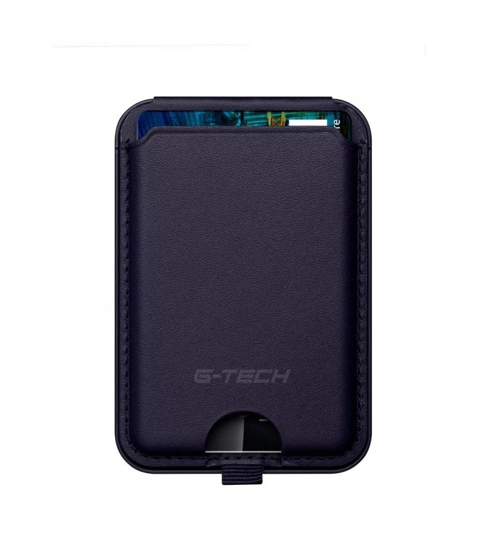 جاکارتی مگ سیف استند‌دار G-Tech مدل MagSafe Card Holder-بنفش