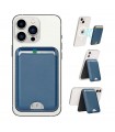 جاکارتی مگ سیف استند‌دار G-Tech مدل MagSafe Card Holder-آبی
