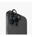 محافظ لنز دوربین یونیک مدل UNIQ Optix مناسب آیفون 15 Pro Max-مشکی