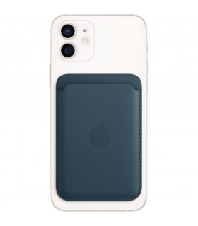 جاکارتی مگ سیف چرمی مدل iPhone Leather Wallet with MagSafe-سرمه ای-مشابه اصلی