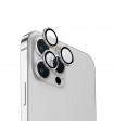 محافظ لنز دوربین یونیک مدل UNIQ Optix مناسب آیفون 15 Pro Max-نقره‌ای