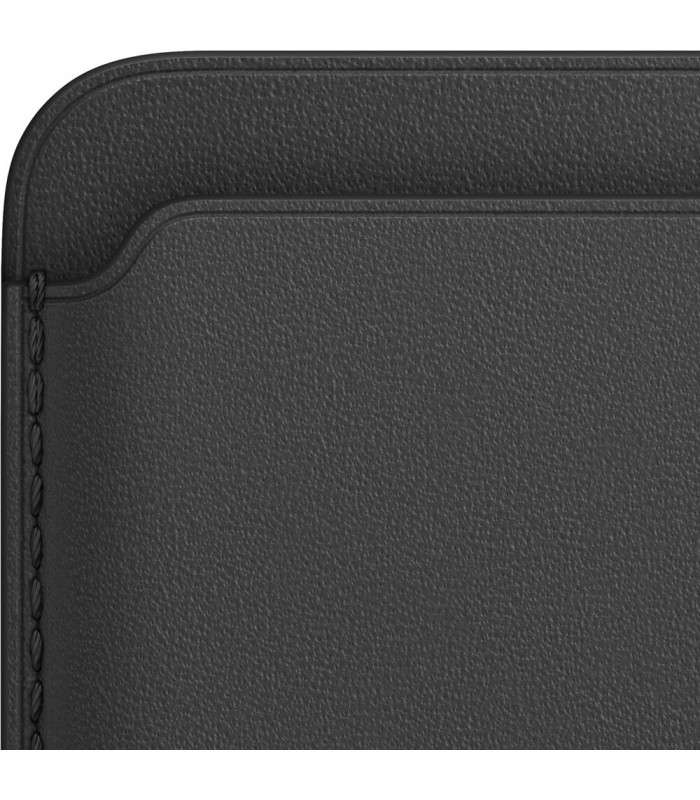 جاکارتی مگ سیف چرمی مدل iPhone Leather Wallet with MagSafe-مشکی-مشابه اصلی