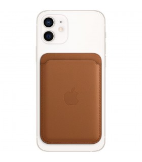 جاکارتی مگ سیف چرمی مدل iPhone Leather Wallet with MagSafe-قهوه‌ای-مشابه اصلی