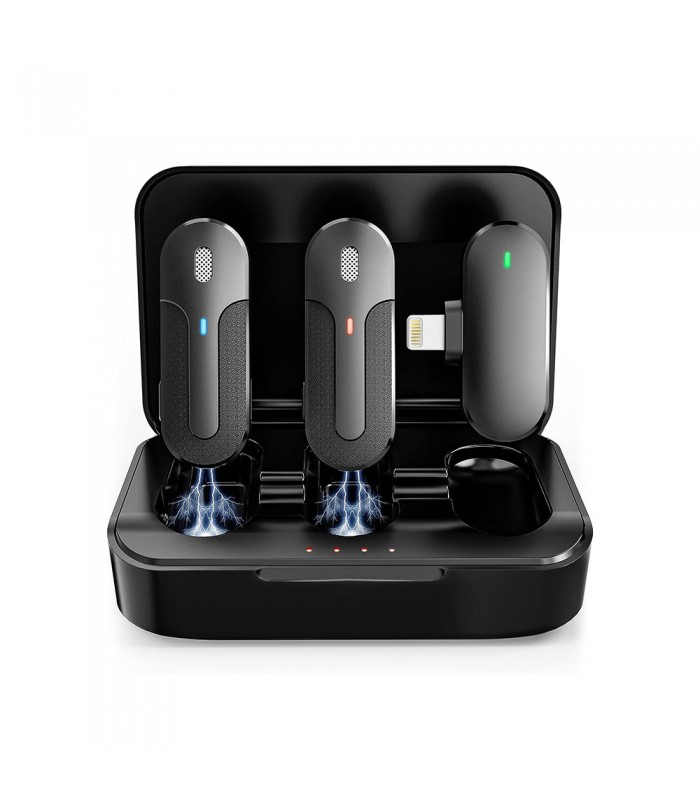 میکروفون بی‌سیم G-Tech مدل M8-2 Wireless Microphone-دوتایی