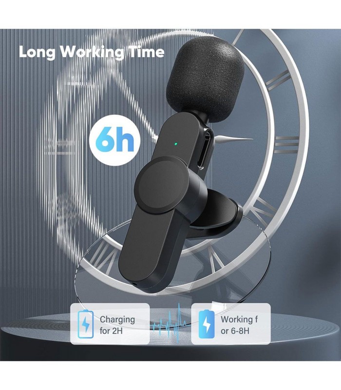 میکروفون بی‌سیم G-Tech مدل EP033 Wireless Microphone-تکی