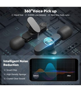 میکروفون بی‌سیم G-Tech مدل EP033 Wireless Microphone-تکی