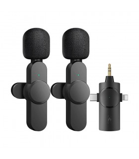 میکروفون بی‌سیم G-Tech مدل AP0031-2 Wireless Microphone-دوتایی