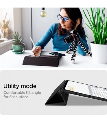 کاور آیپد پرو ۱۲.۹ اینچی اسپیگن مدل Spigen Rugged Armor Pro-مشکی-ACS02889