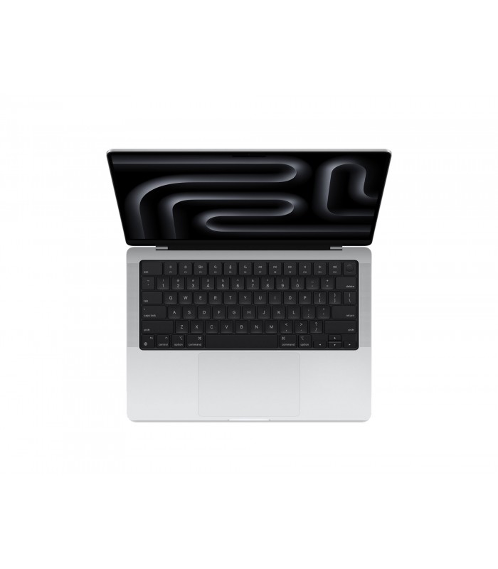 مک بوک پرو ۱۴ اینچی اپل با چیپ M3 - مدل MR7K3 رنگ نقره‌ای