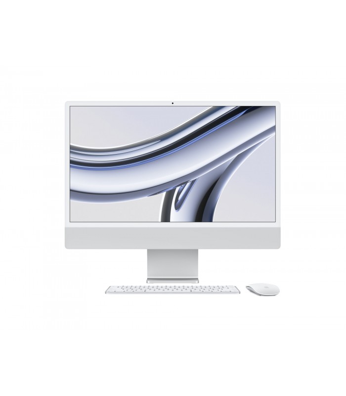 آی‌مک ۲۴ اینچ M3 8-10Core/256GB/8GB مدل MQRJ3- رنگ نقره‌ای