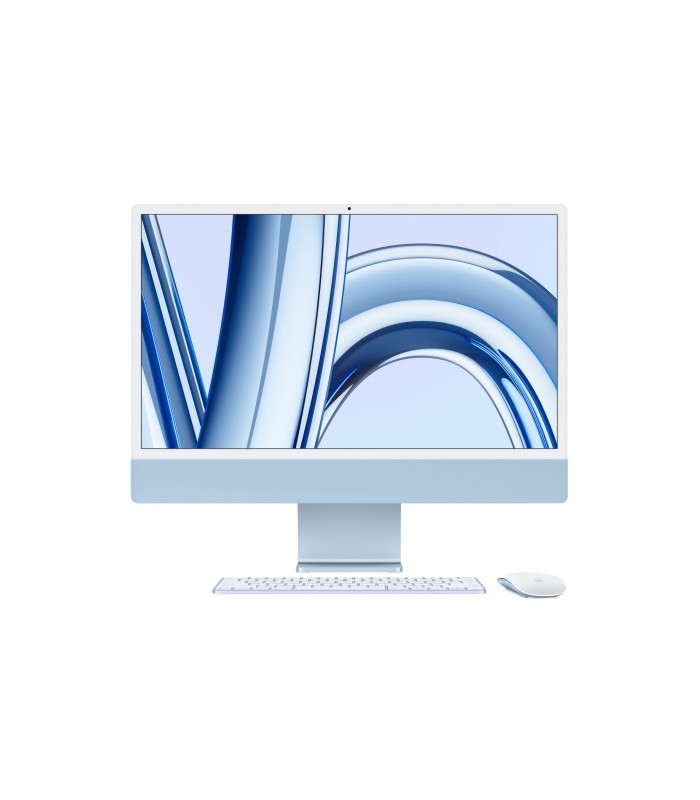 آی‌مک ۲۴ اینچ M3 8-10Core/256GB/8GB مدل MQRQ3- رنگ آبی