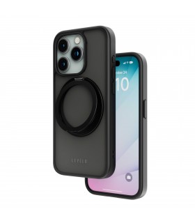 کیس مگ سیف لولو مدل Levelo Ringo مناسب iPhone 15 Pro Max-مات دودی