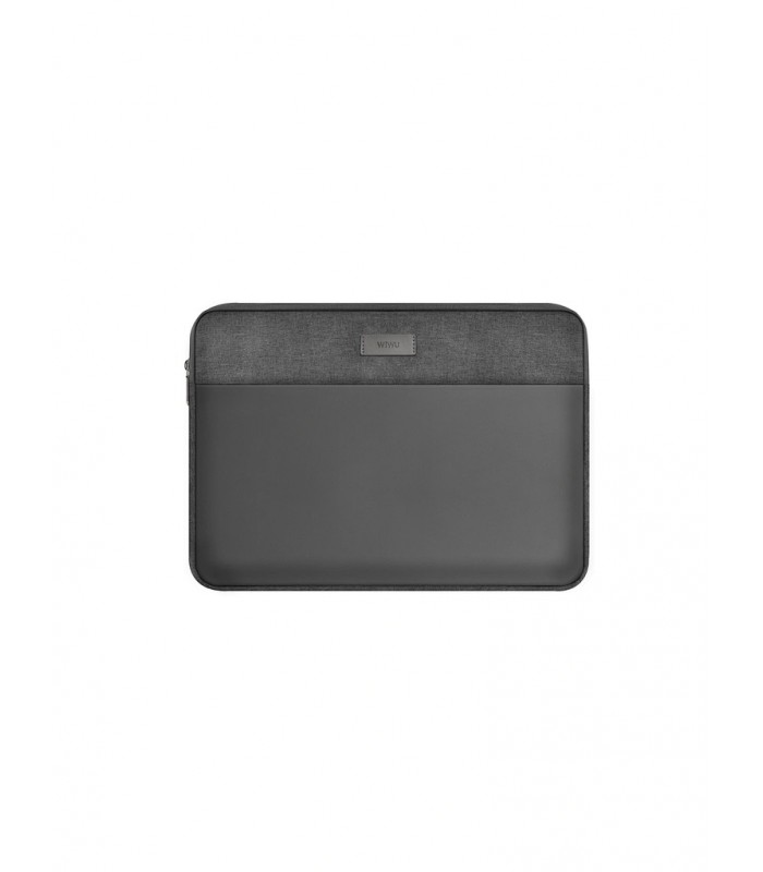 کیف لپتاپ ۱۴ اینچی ویوو مدل WIWU Minimalist Laptop Sleeve-خاکستری