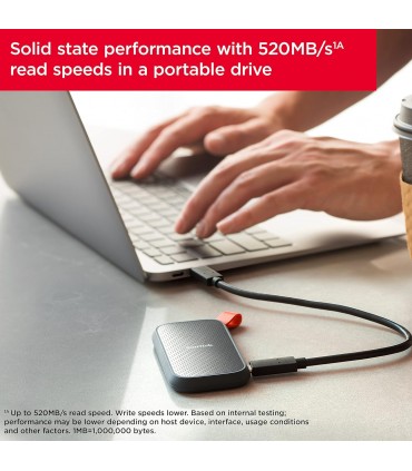 حافظه SSD اکسترنال سن دیسک مدل SanDisk Portable SSD E30 V2-۱ ترابایت