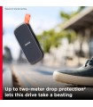 حافظه SSD اکسترنال سن دیسک مدل SanDisk Portable SSD E30-۴۸۰ گیگابایت
