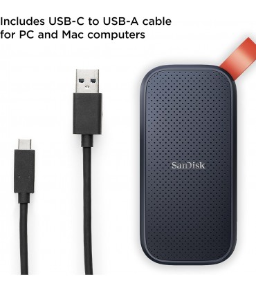حافظه SSD اکسترنال سن دیسک مدل SanDisk Portable SSD E30-۴۸۰ گیگابایت