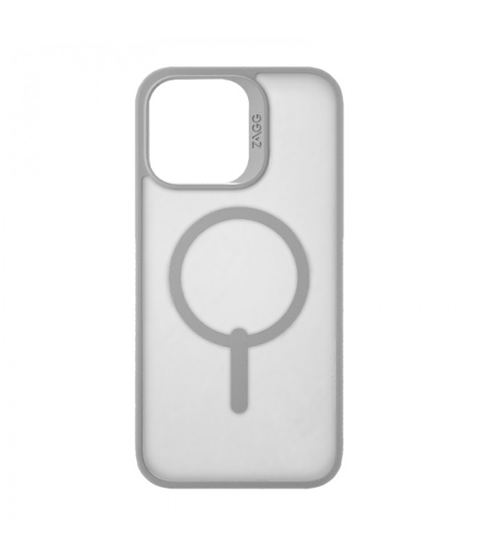کیس مگ‌سیف زگ مدل ZAGG Hampton Snap Case مناسب iPhone 13/14-خاکستری مات
