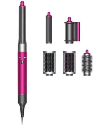حالت دهنده مو دایسون مدل Dyson Airwrap HS05 Long-Fuschia/Nickel (صورتی/نقره‌ای)