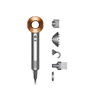 سشوار دایسون مدل Dyson Supersonic HD07-Nickel/Copper (نقره‌ای/مسی)