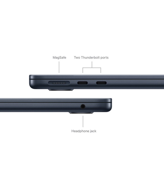 مک‌بوک ۱۳ اینچی اپل مدل MacBook Air M3 MXCV3 رنگ میدنایت