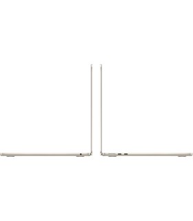 مک‌بوک ۱۳ اینچی اپل مدل MacBook Air M3 MRXT3 رنگ استارلایت