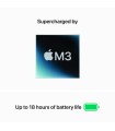 مک‌بوک ۱۳ اینچی اپل مدل MacBook Air M3 MRXT3 رنگ استارلایت