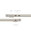 مک‌بوک ۱۳ اینچی اپل مدل MacBook Air M3 MRXU3 رنگ استارلایت