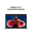 مک‌بوک ۱۵ اینچی اپل مدل MacBook Air M3 MXD33 رنگ استارلایت
