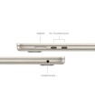 مک‌بوک ۱۵ اینچی اپل مدل MacBook Air M3 MXD33 رنگ استارلایت