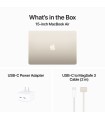مک‌بوک ۱۵ اینچی اپل مدل MacBook Air M3 MXD33 رنگ استارلایت