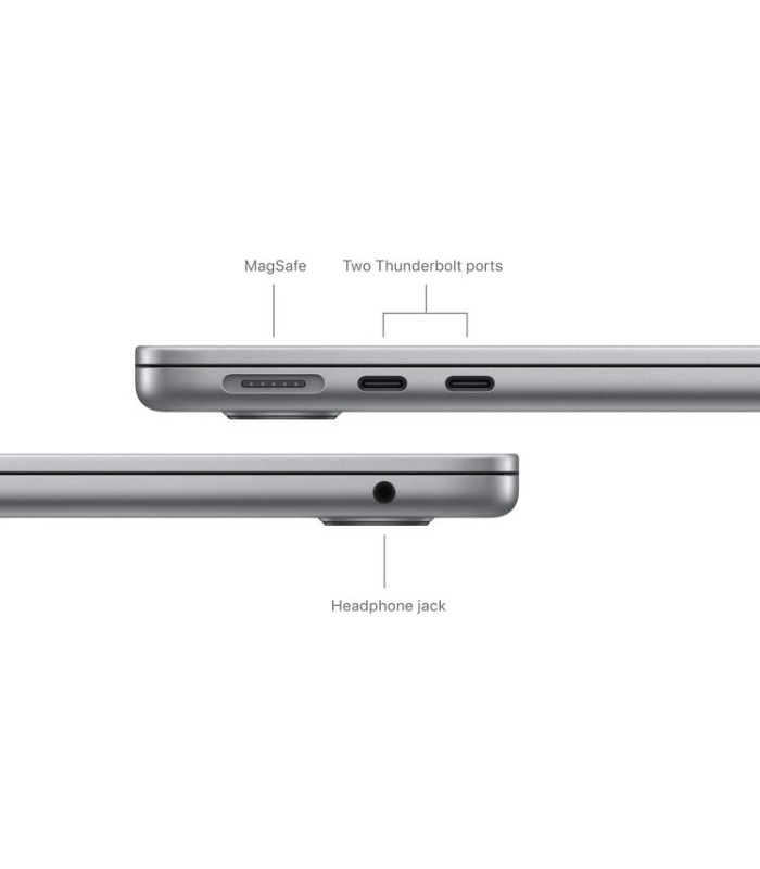 مک‌بوک ۱۳ اینچی اپل مدل MacBook Air M3 MXCR3 رنگ خاکستری